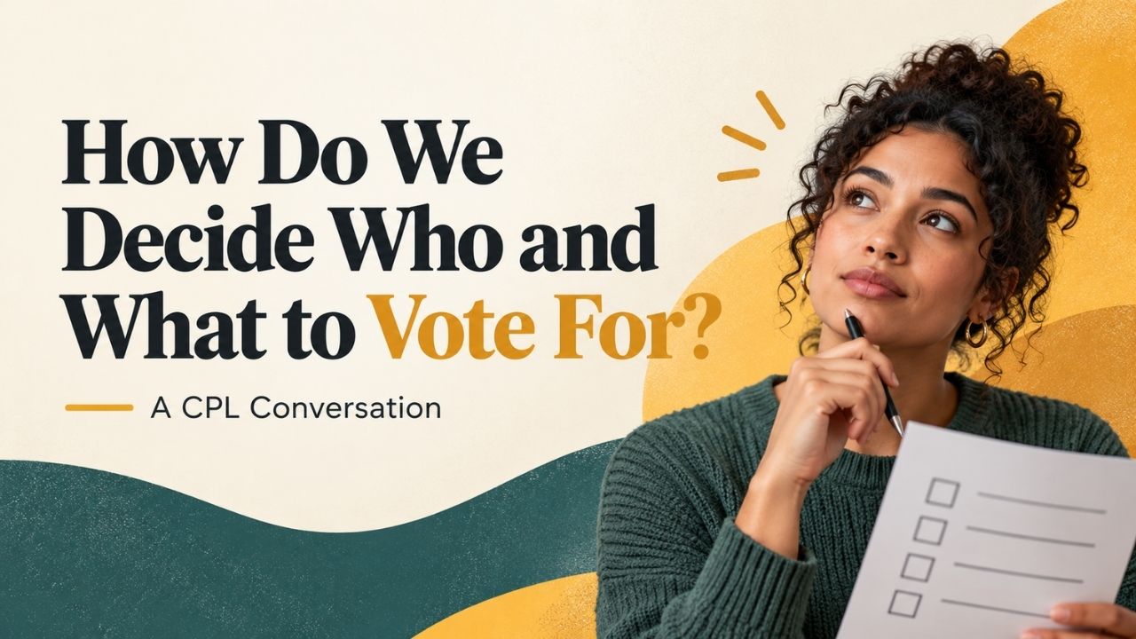 How Do We Decide Who—and What—to Vote For?